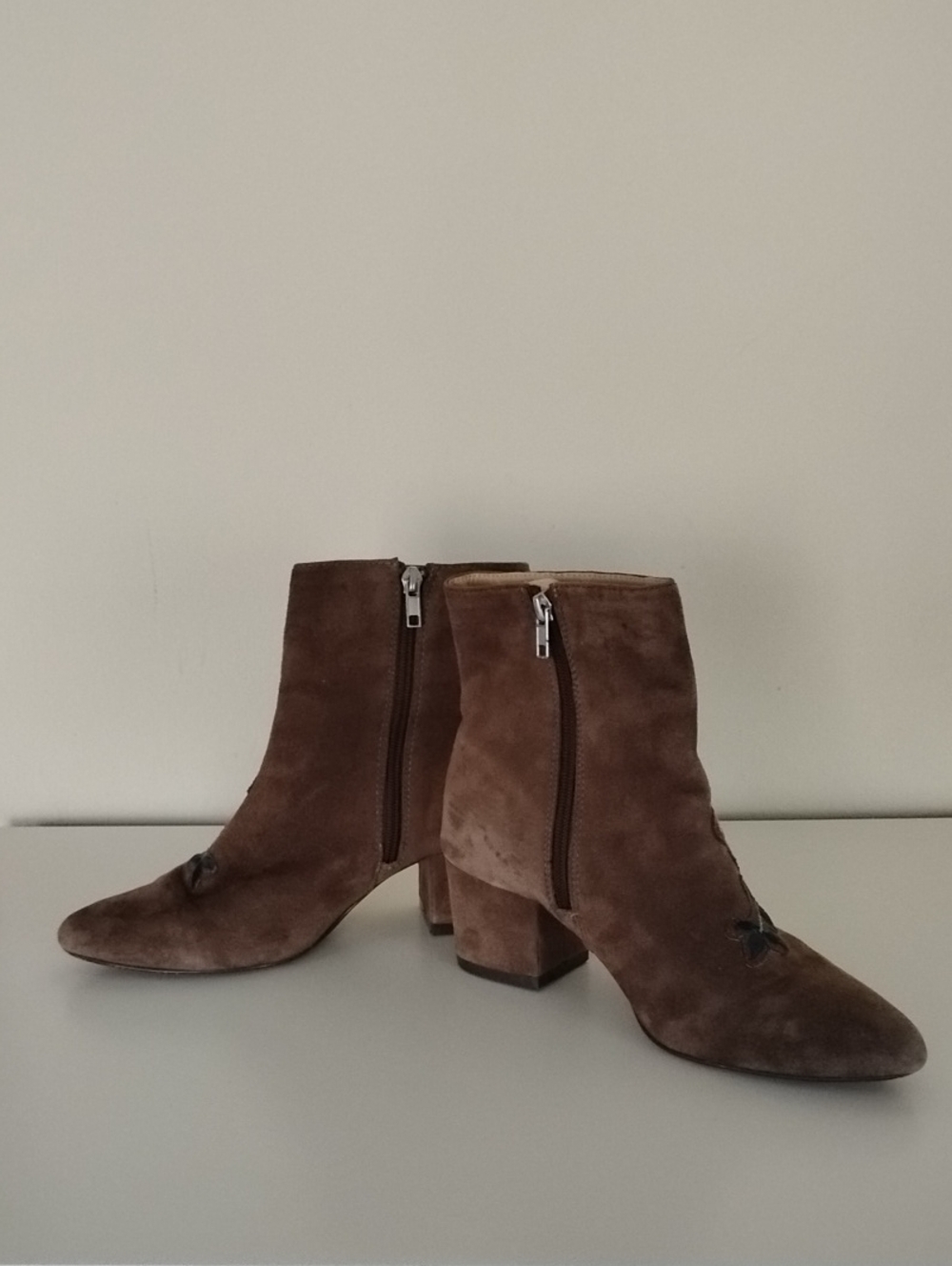Steven by Steve Madden Size 7 1/2 Floral Ankle Boots - Picture 4 of 16